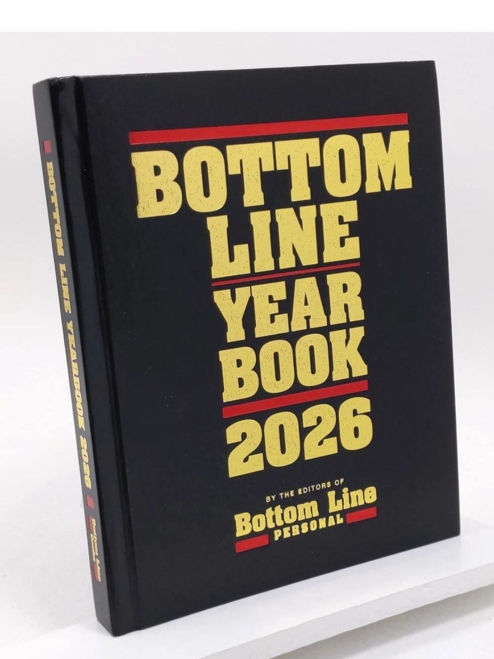Bottom Line Year Book 2026 - Black & Yellow